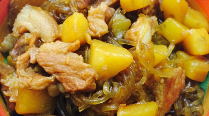 Braised Pork With Potato And Vermicelli