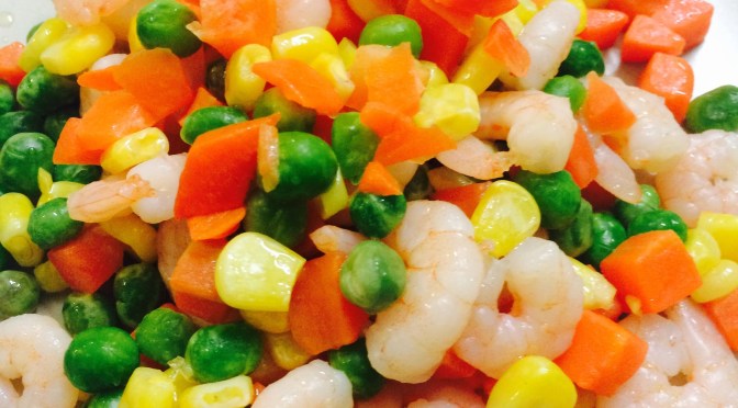 Stir Fry Shrimps With Vegetables