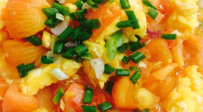 Scrambled Egg With Tomatoes