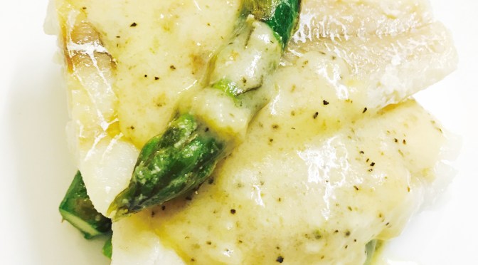 Pan-fried Cod With Asparagus 