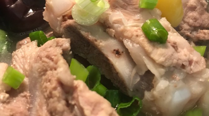 Spare Ribs Soup ( With Red Dates & Ginkgo)