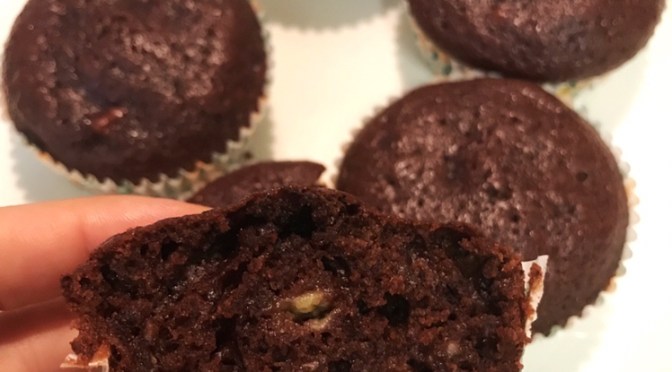 Chocolate Banana Cupcake