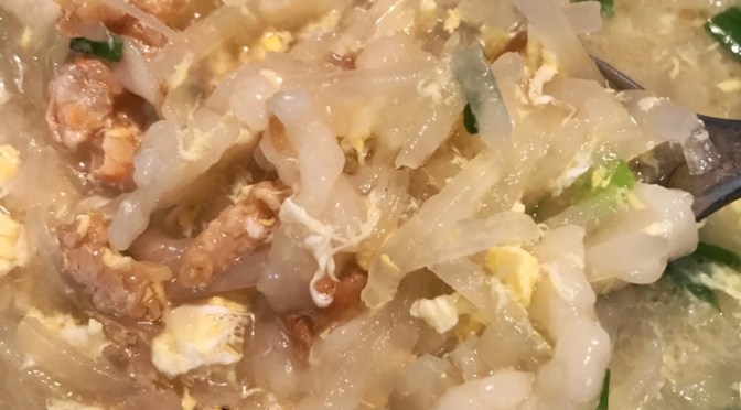 White Radish Ge Da Soup