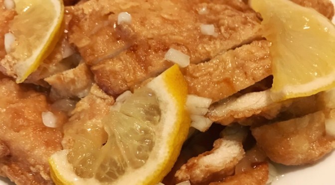 Lemon Chicken Chop