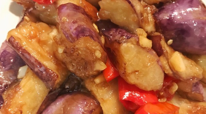 Sweet & Sour Eggplant