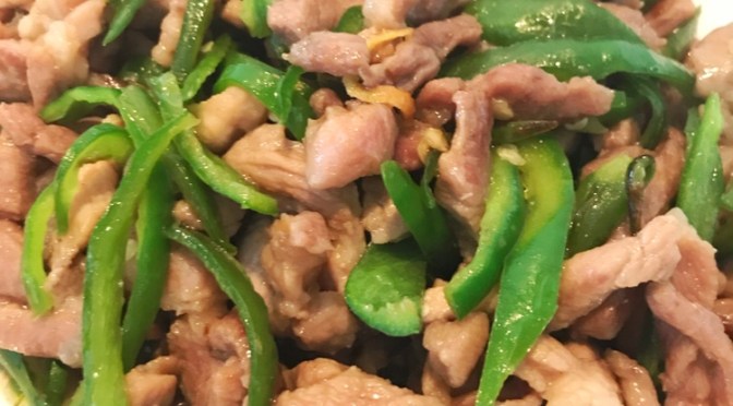 Pork & Green Chili Stir-fry