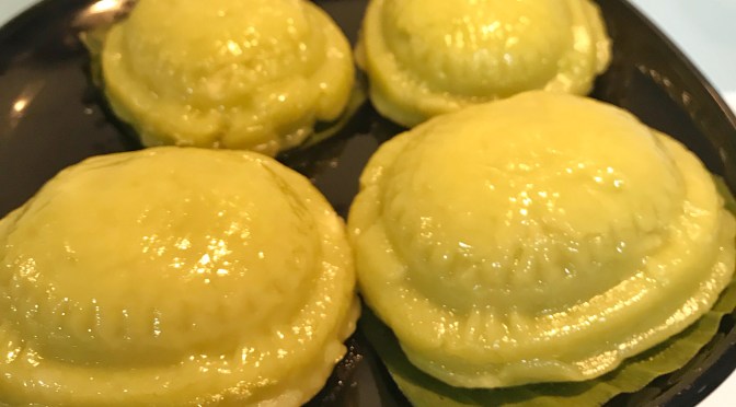 My First Try On Ang Ku Kueh