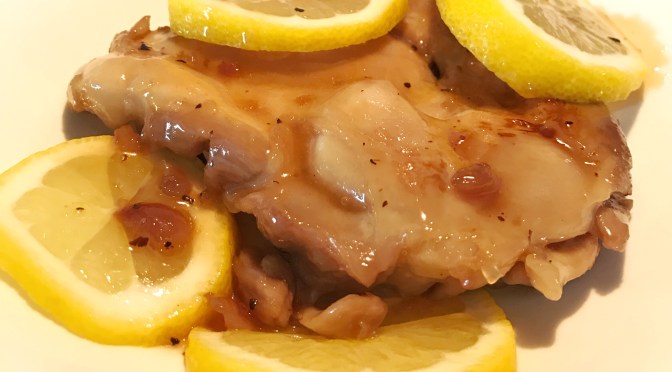 Lemon Chicken Chop