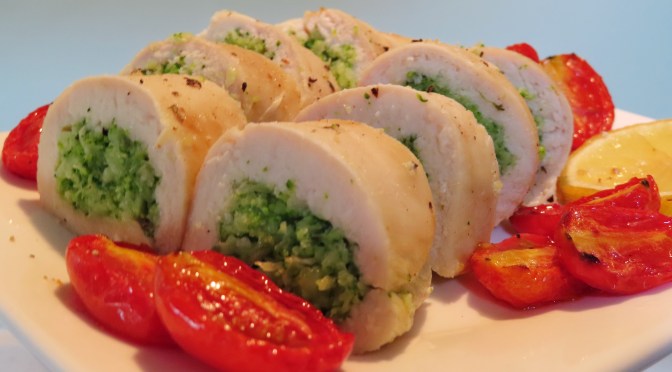 Chicken Breast Broccoli Roll