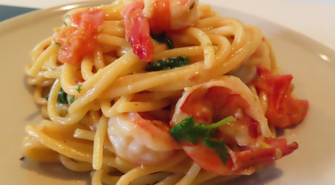 Prawn & Tomato Pasta