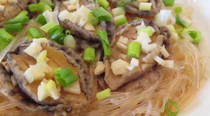 Steamed Abalone With Vermicelli