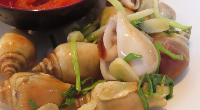 Easy Gong Gong (Dog Conch Sea Snail) Recipe