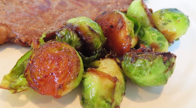 Pan-fried Brussel Sprouts