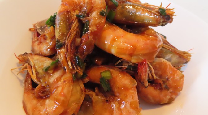 Braised Prawns