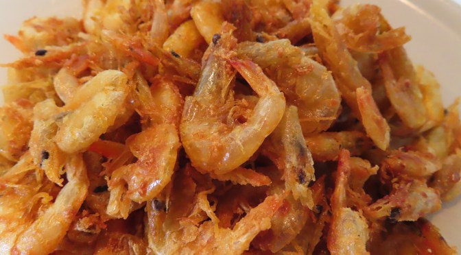 Fried Small Prawns