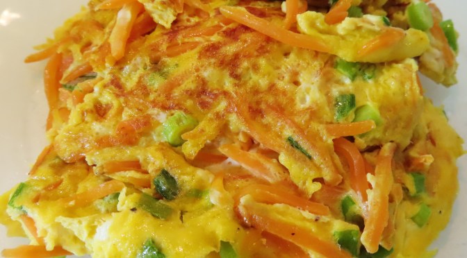 Carrot Egg Omelette