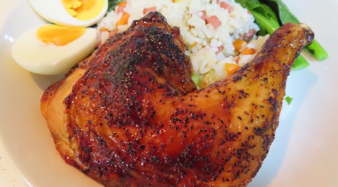 Black Pepper Sauced Chicken Leg