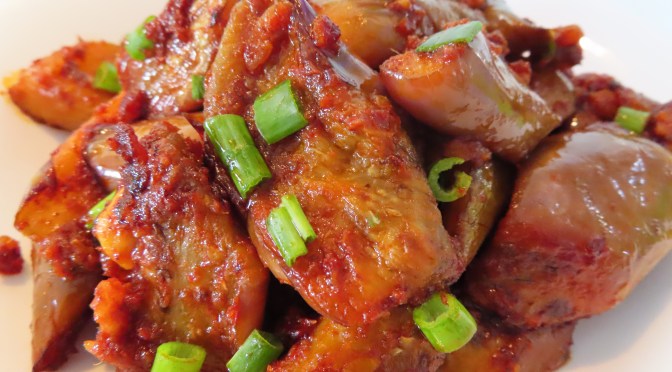 Sambal Chili Sauce Eggplant