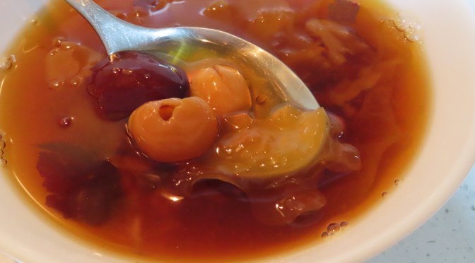 White Fungus, Red Dates, Lotus Seeds & Longan Soup