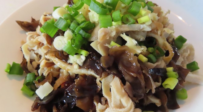 Beef Tripe & Black Fungus Salad