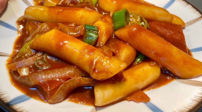 TTEOKBOKKI- Spicy Rice Cake
