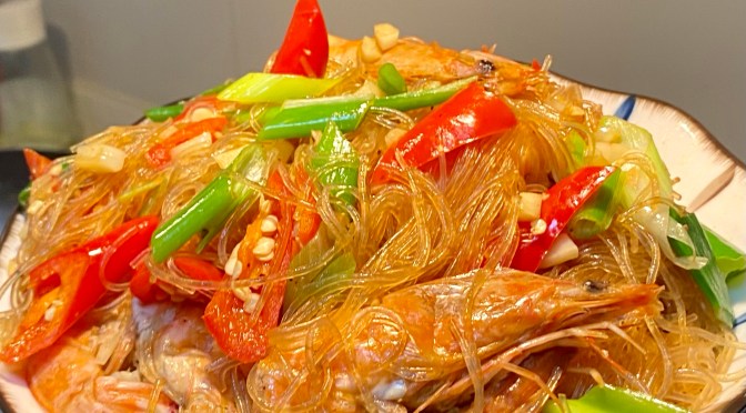 Prawn & Vermicelli Stir-fry